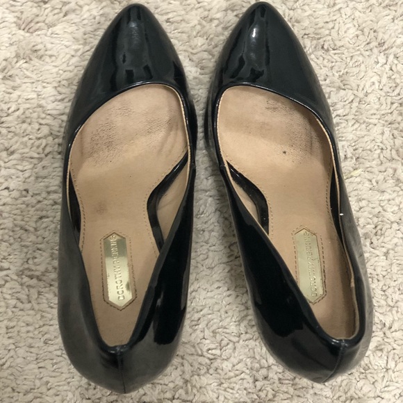 Dorothy Perkins Shoes Dorothy Perkins Black Gloss Womens Heels Size
